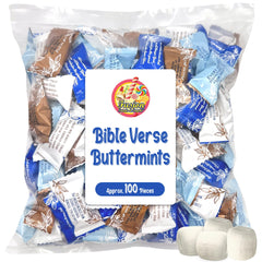 Fusion Sweets individually wrapped mints, easy to grab for guests or gifting.