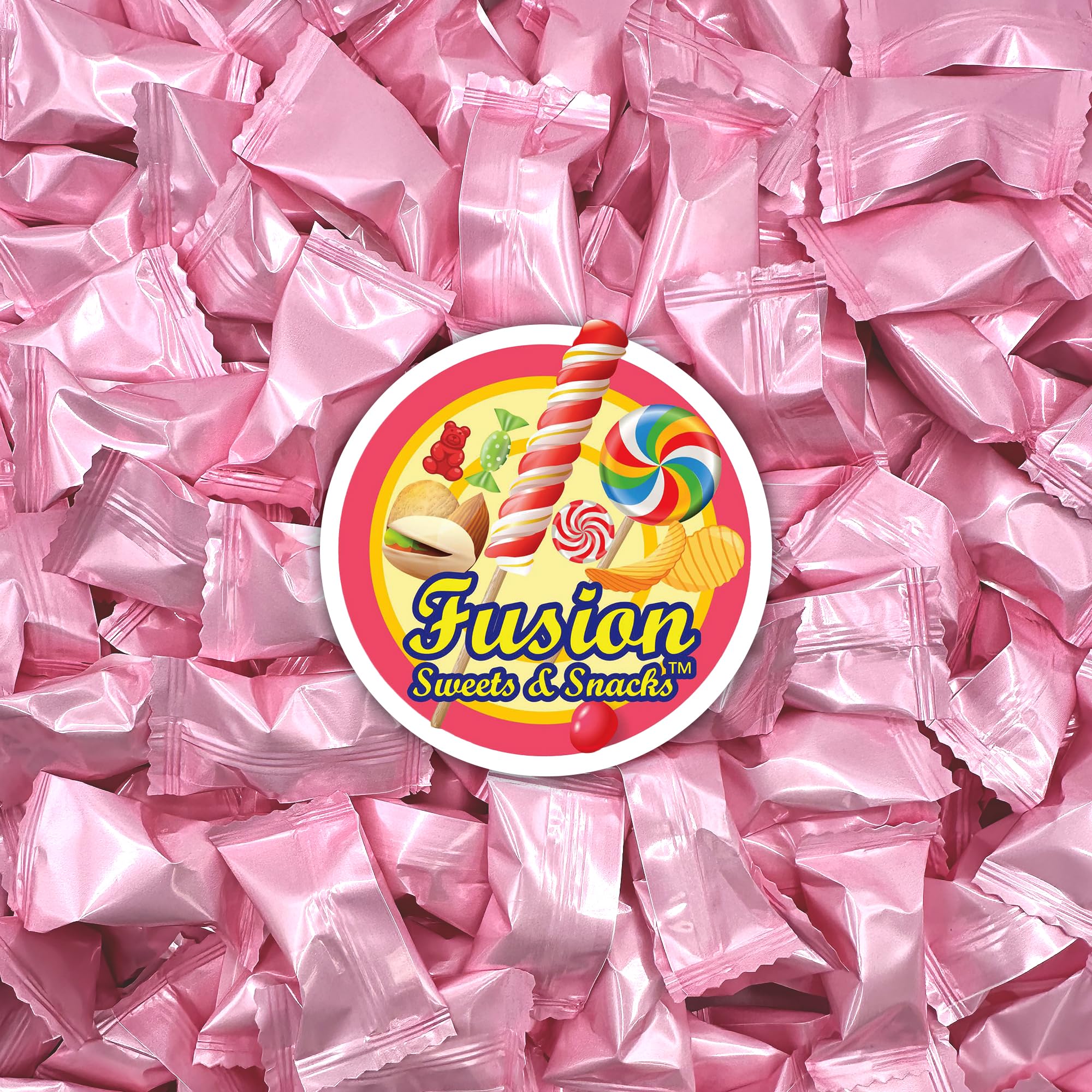 Fusion Sweets And Snacks Pink Buttermints perfect for candy station displays