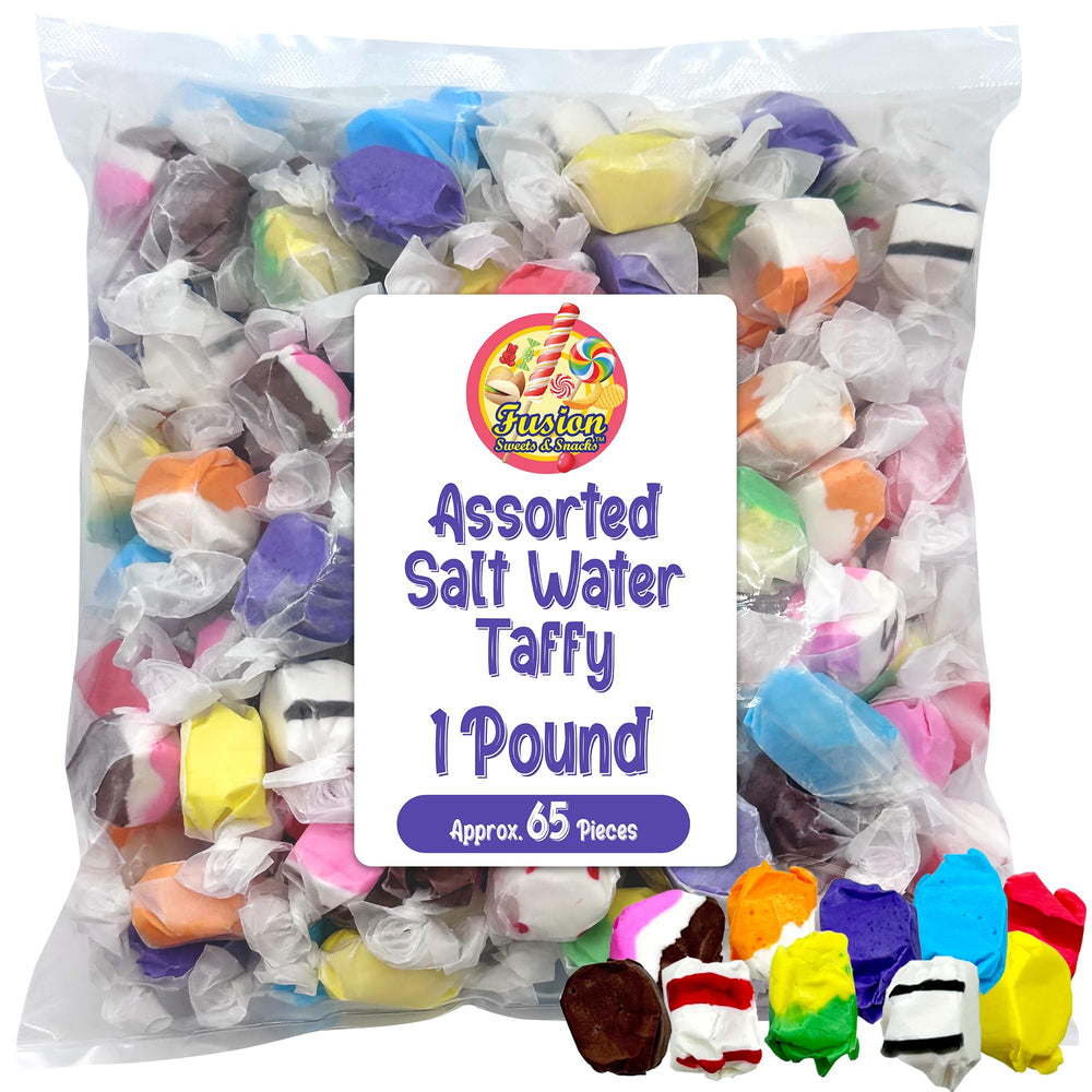 Fusion Sweets old-fashioned retro candy vibe with modern flavors in gluten-free taffy selection