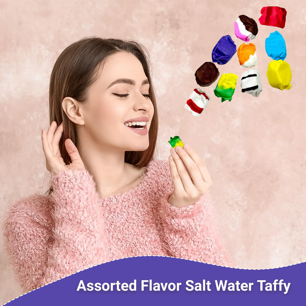 Fusion Sweets party favors and gift baskets benefit from this assorted taffy variety