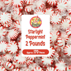 Fusion Sweets Starlight Peppermint Hard Candy bulk bag for sharing