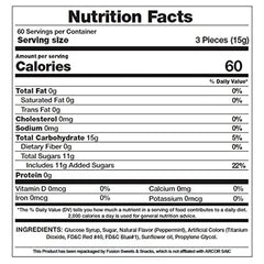 Fusion Sweets Starlight Peppermint Hard Candy individually wrapped for freshness