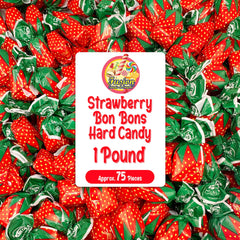 Fusion Sweets strawberry-filled hard candy bulk bag with juicy fruit flavor