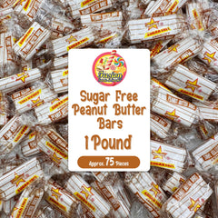 Fusion Sweets sugar-free peanut butter bars bulk pack ready for sharing