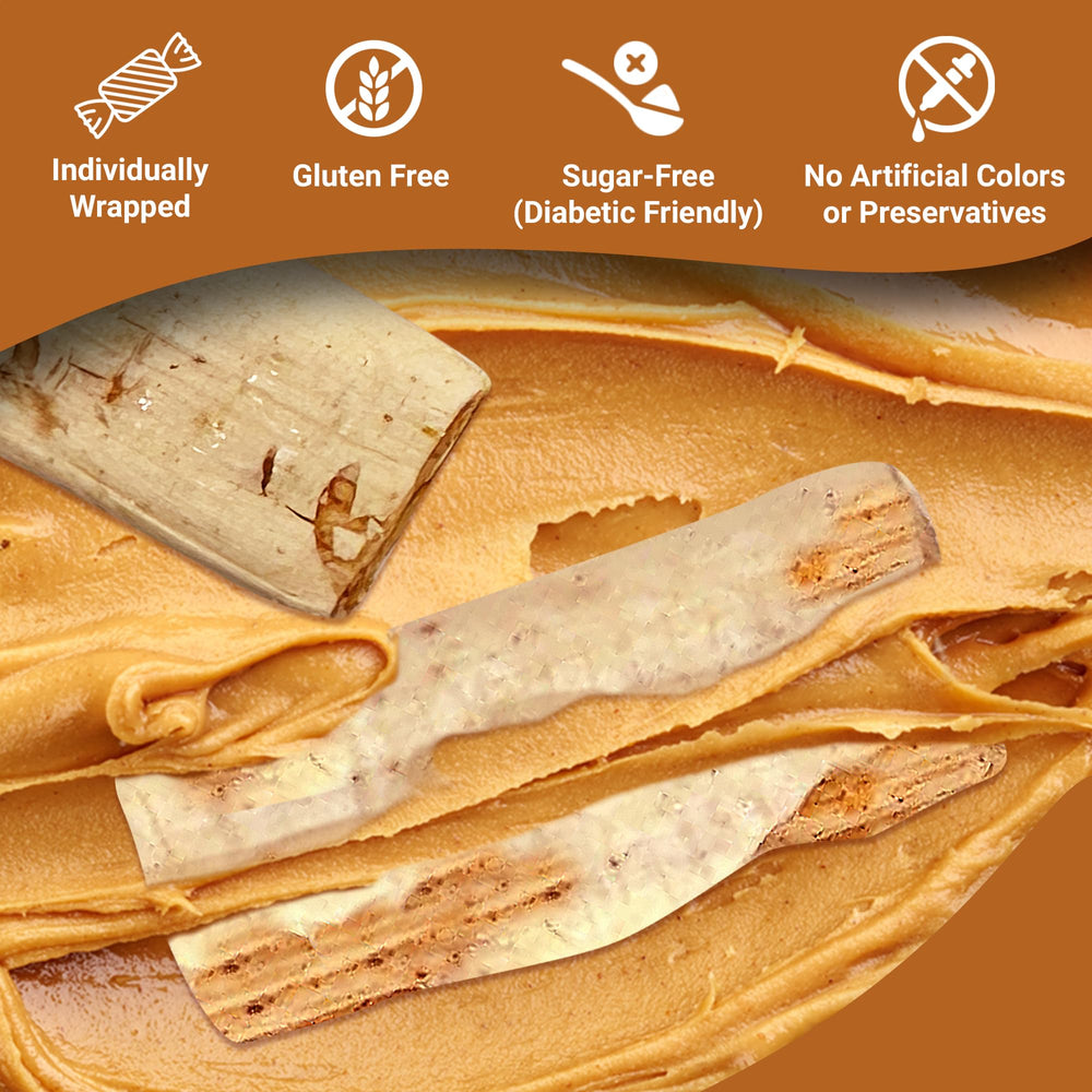 Fusion Sweets sugar-free peanut butter bars gluten-free for gluten-aware snacking