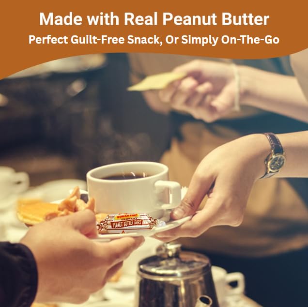 Fusion Sweets sugar-free peanut butter bars on-the-go snack for travel