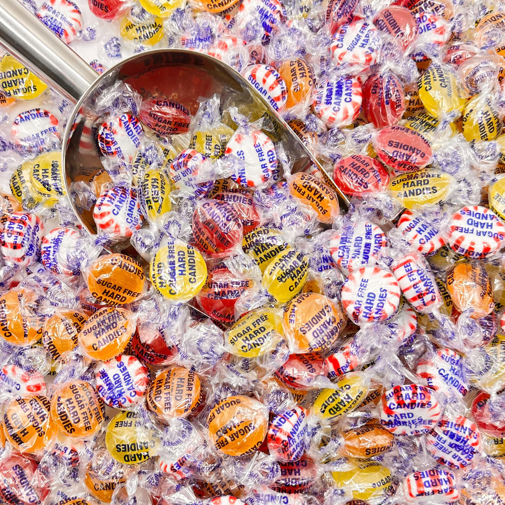 Fusion Sweets individually wrapped sugarfree candies for easy sharing.