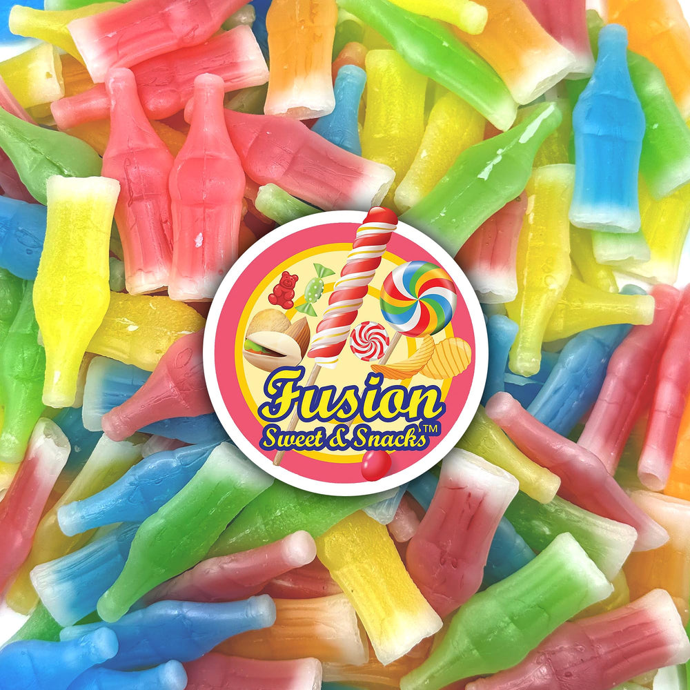 Fusion Sweets Wax Bottle Candy Drinks perfect party snack and novelty treat
