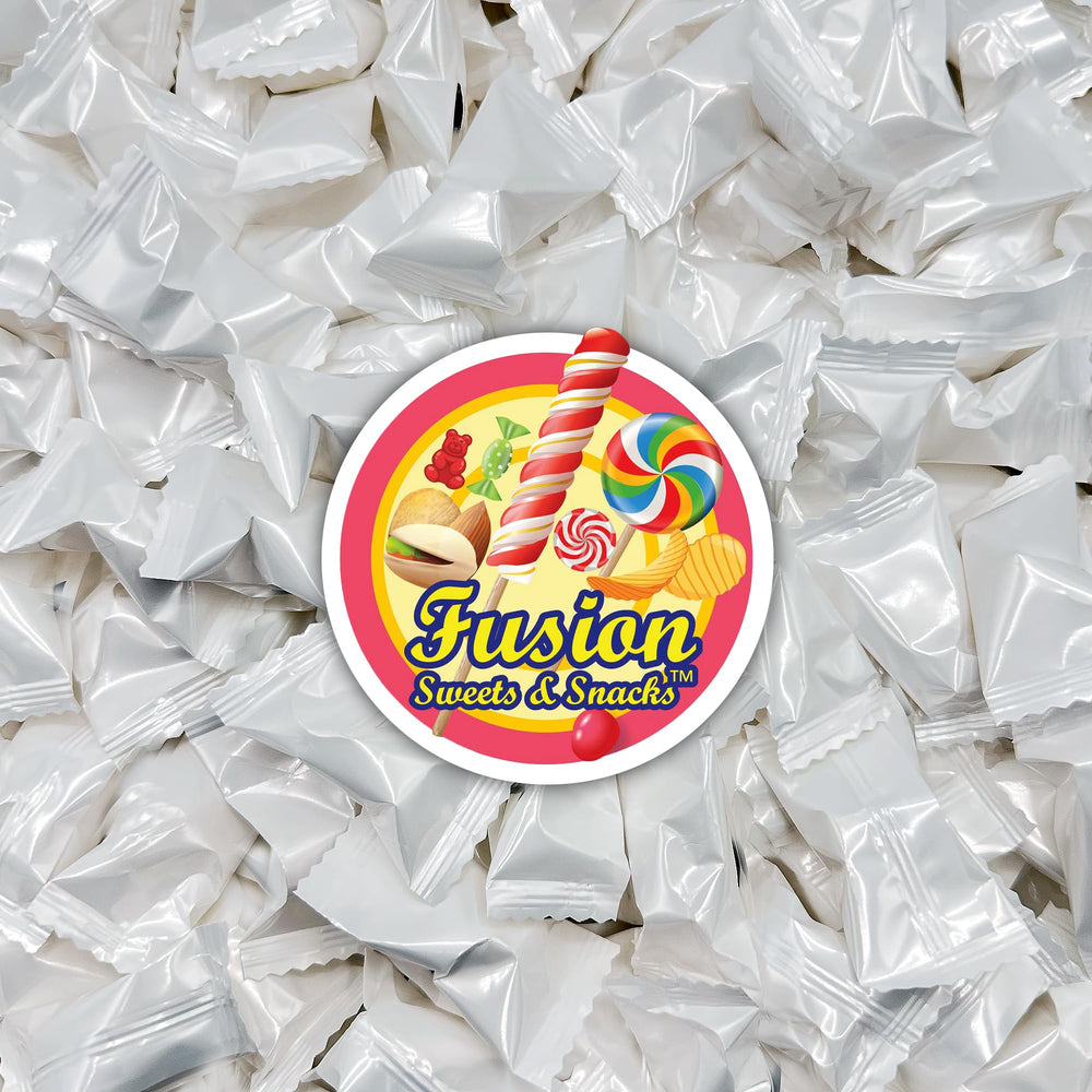 Fusion Sweets White Buttermints bulk packaging for events