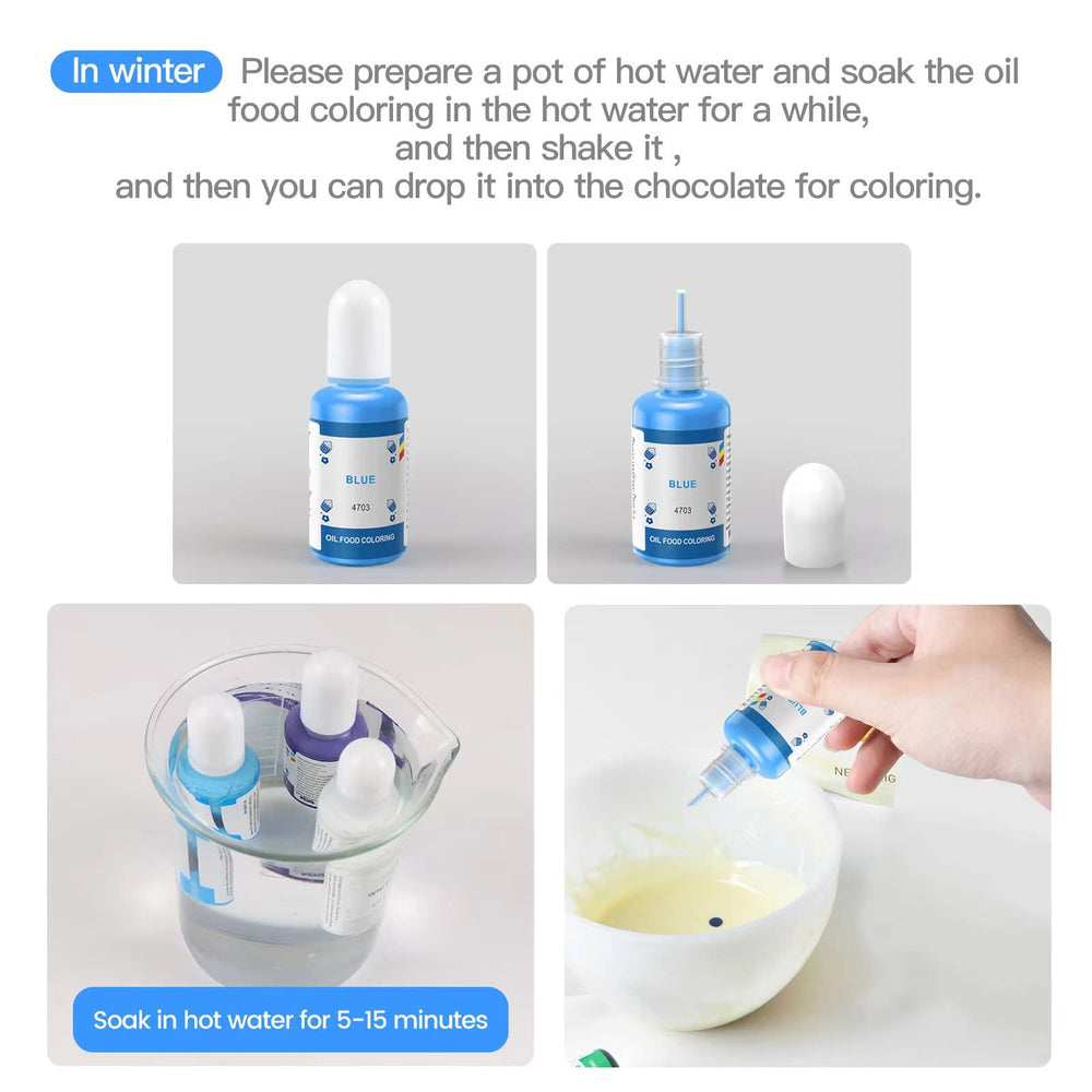 FUTEBO green oil coloring bottle for garden-fresh accents on cupcakes and cookies.