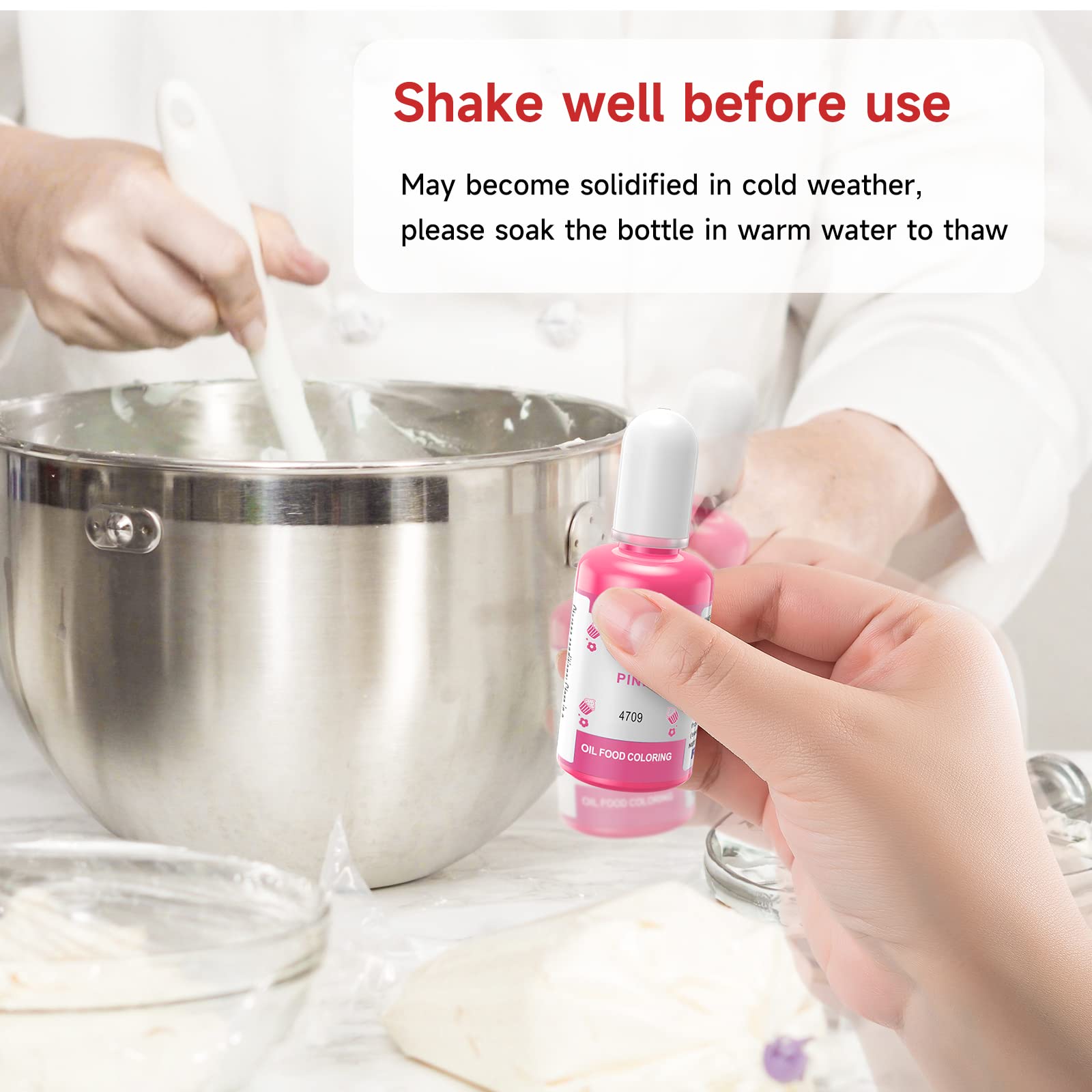 FUTEBO purple coloring bottle adds regal tones to fondant and cake layers.
