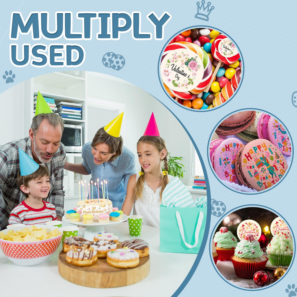 FUTEBO edible paper is printer-friendly for easy DIY designs.