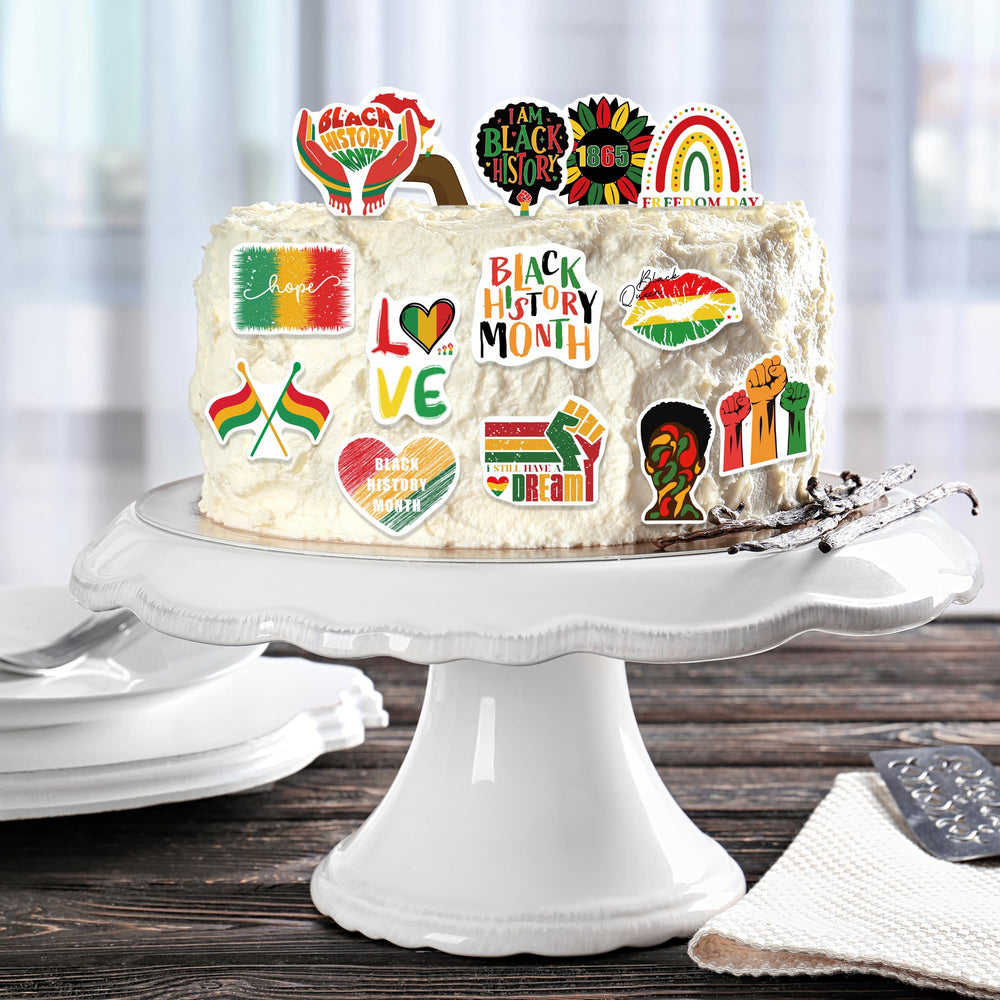Fyeoxle decorative toppers are edible yet primarily decorative for display.