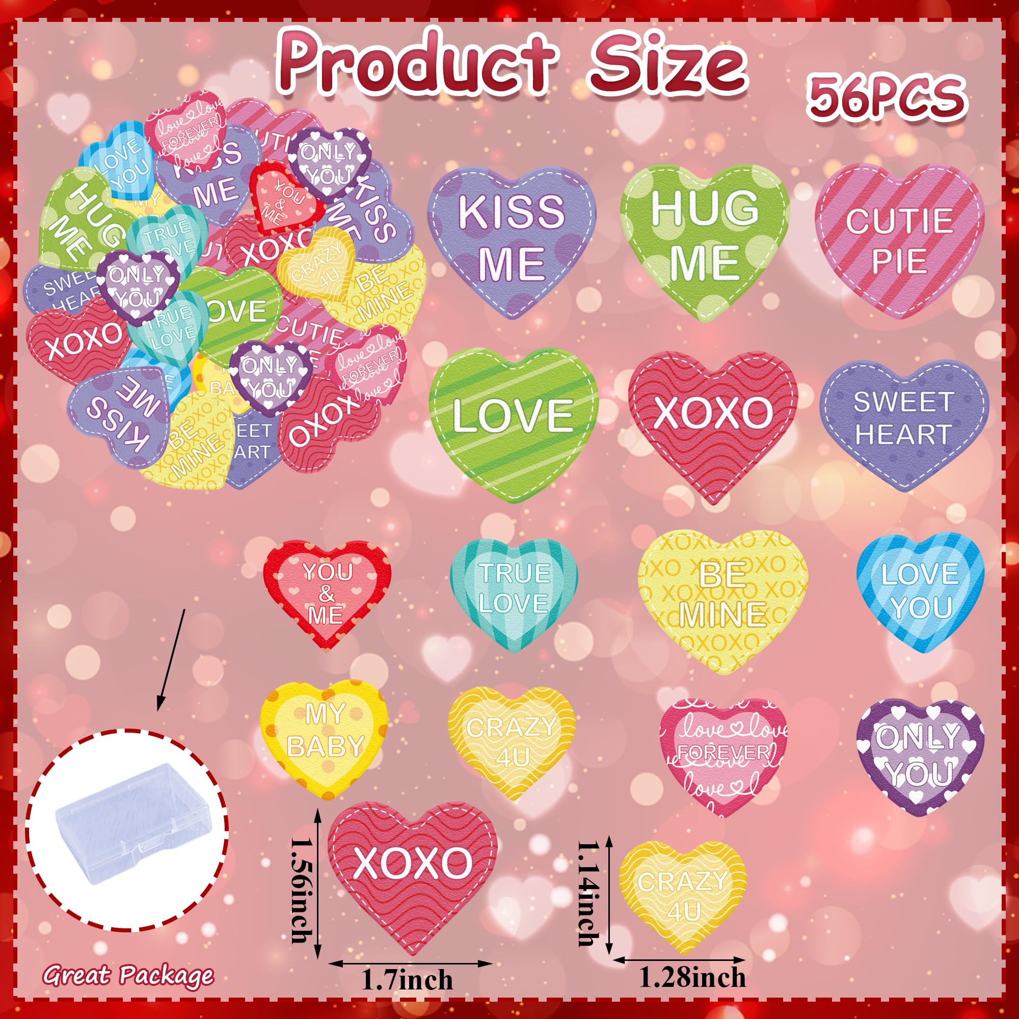 Fyeoxle Valentine wafer paper toppers enhance desserts.