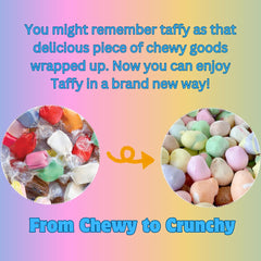 G-BOX Pink cotton candy freeze-dried pieces offer a crunchy twist on vintage cravings.
