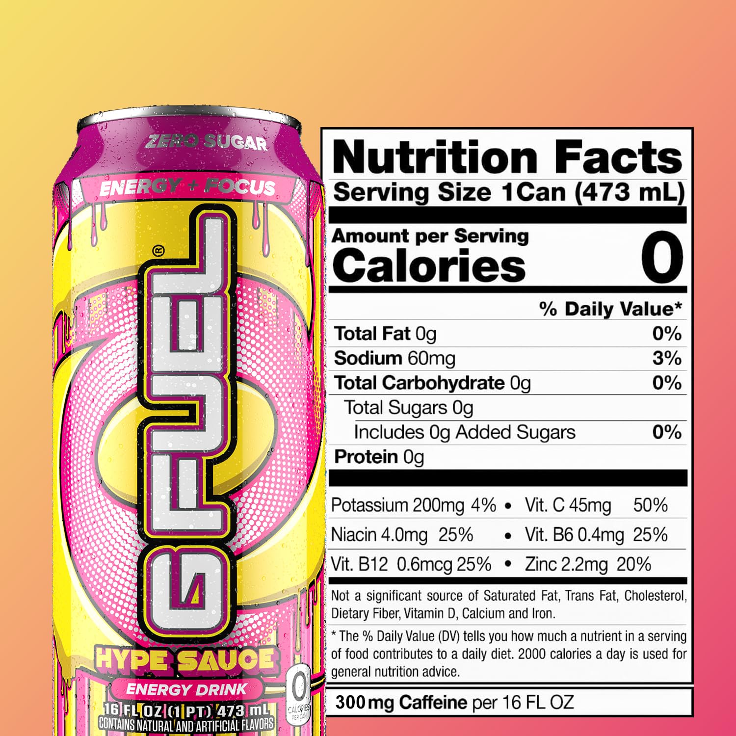 G Fuel Hype Sauce 12 pack display for quick pantry stocking