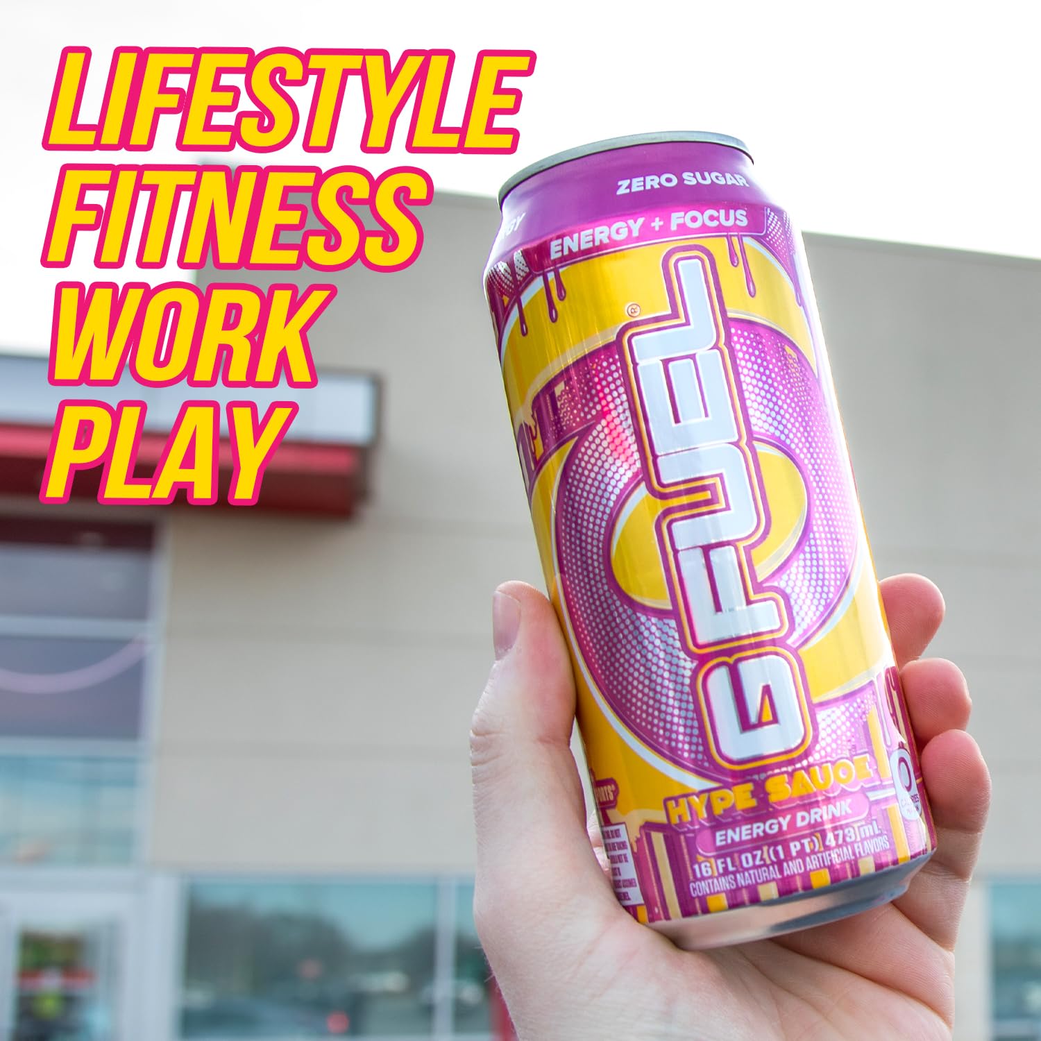 G Fuel Hype Sauce ingredients graphic shows antioxidants and vitamins