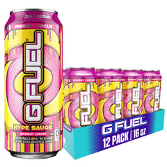 G Fuel Hype Sauce Raspberry Lemonade can boosts focus for long gaming sessions