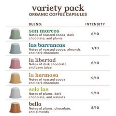G Grana pods in medium and dark roasts for versatile daily espresso.