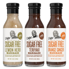 G Hughes Lemon Herb bottle ready for sugar-free grilling and marinade