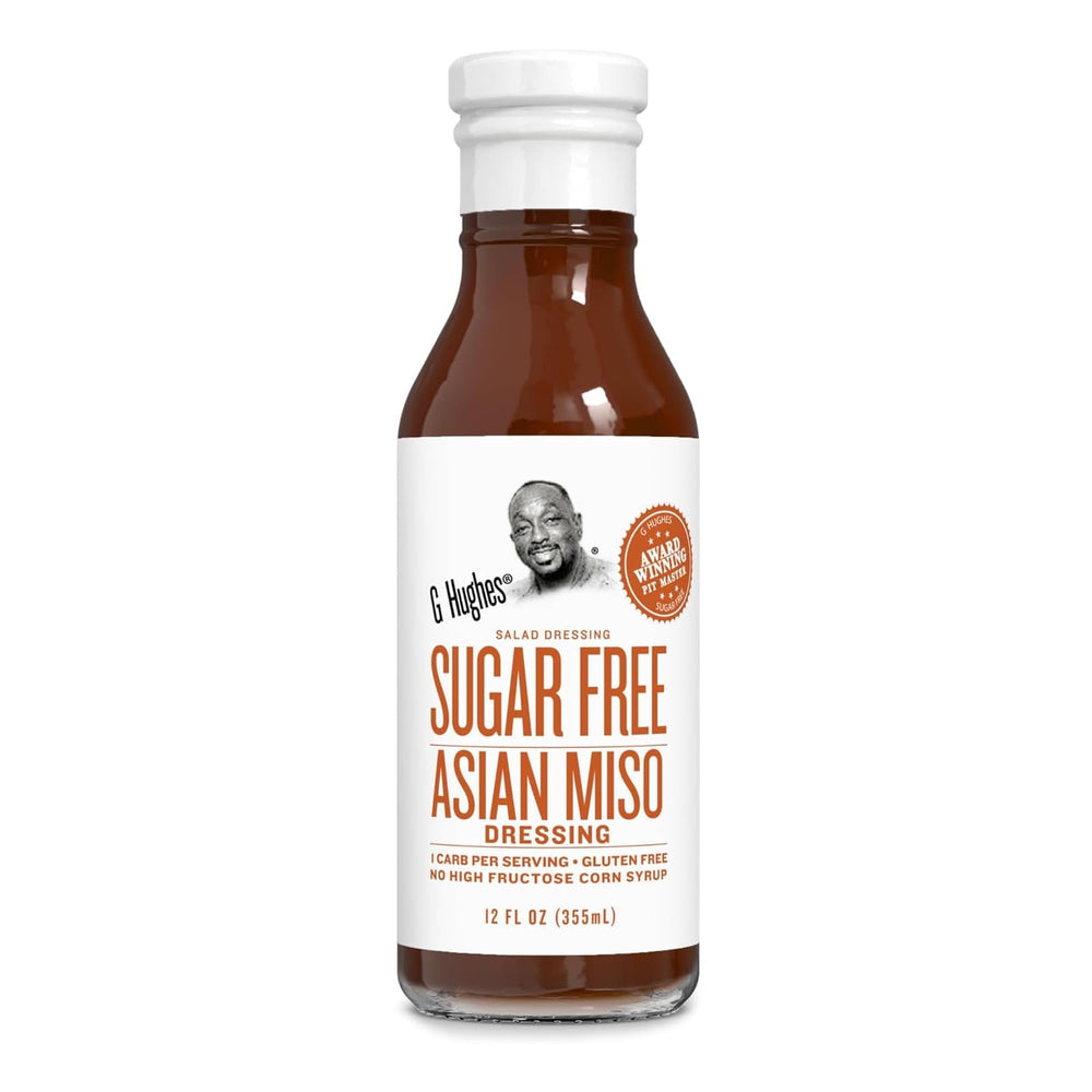 G Hughes Sugar Free Dressing ingredients panel highlights clean components