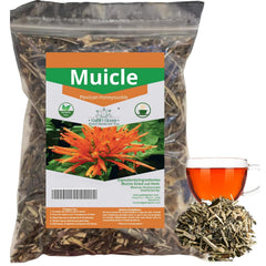 Gabio Green Muicle dried leaves for herbal tea with natural color