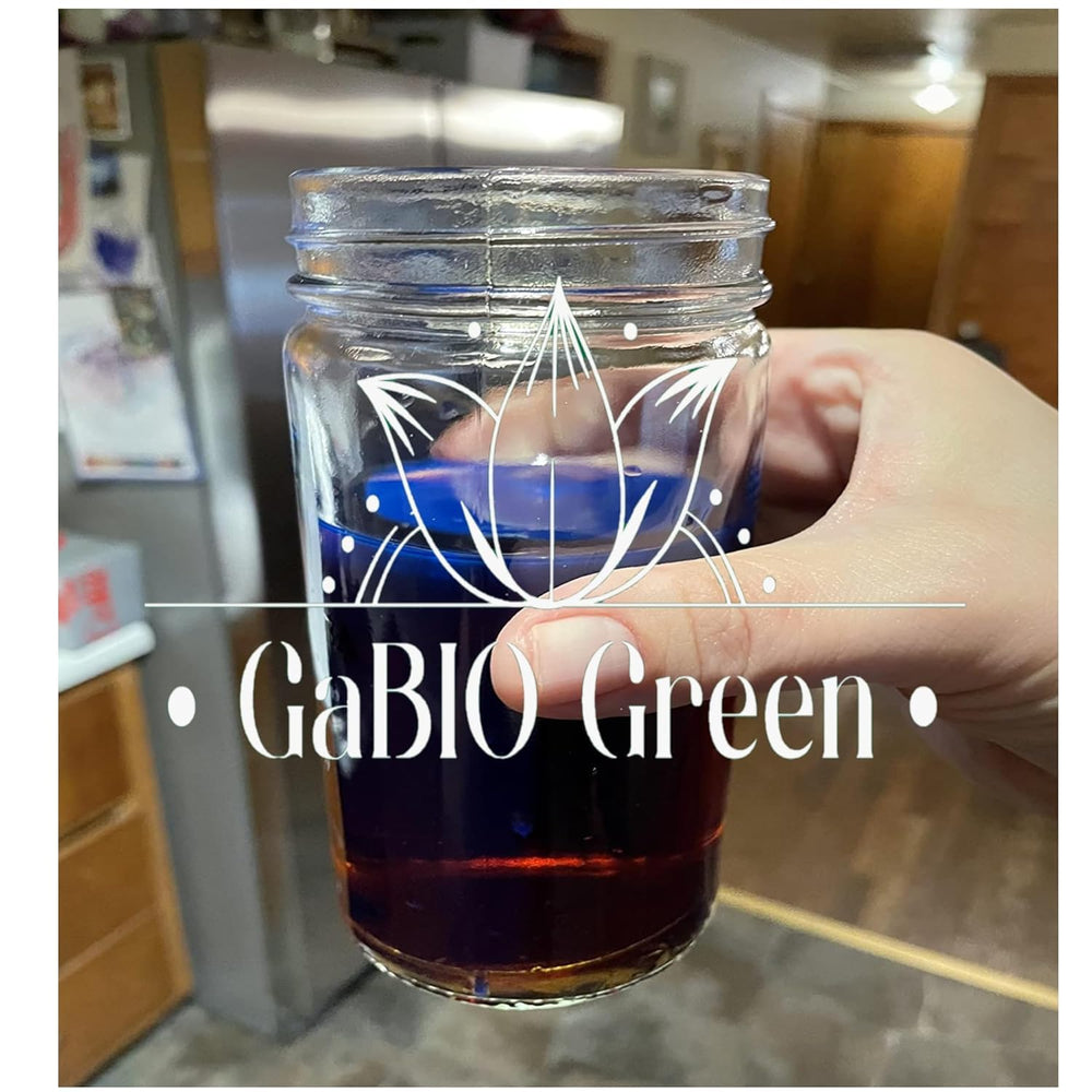 Gabio Green natural herbal tea blend ready for sipping.