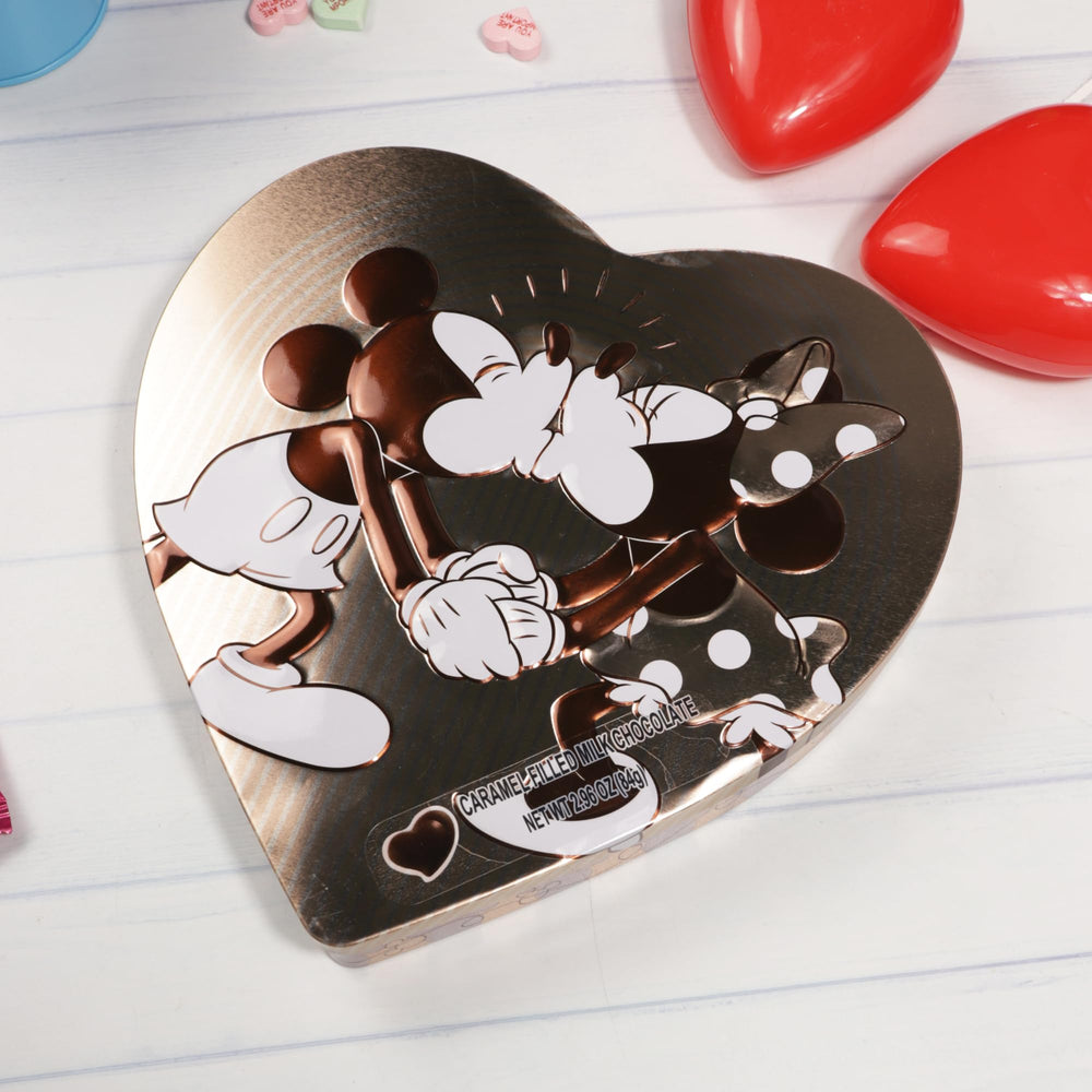 Galerie 2.96-ounce chocolate tin offers a compact premium treat.