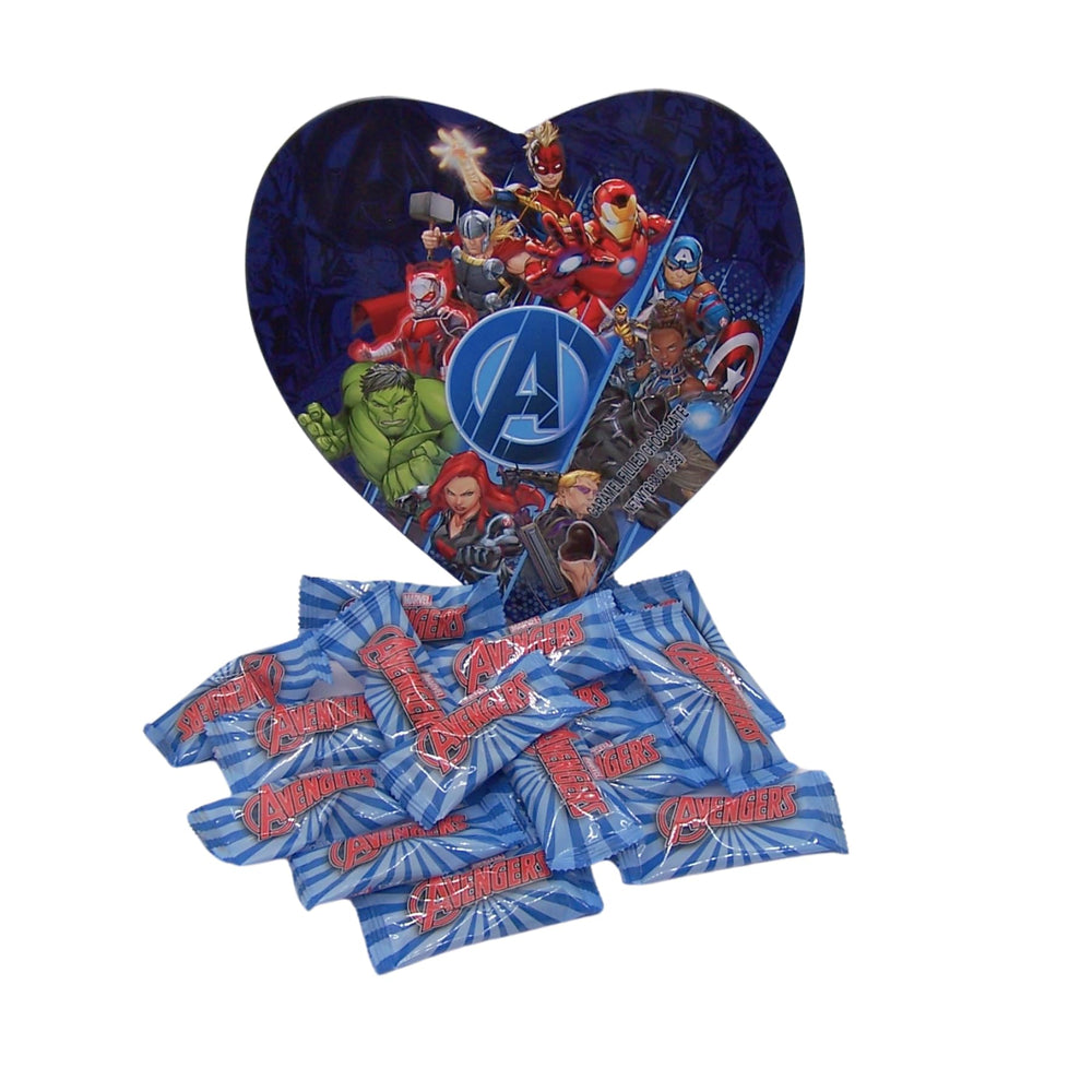 Galerie Avengers Valentines Tin packaging, gift-ready and Avengers-themed.