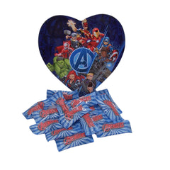 Galerie Avengers Valentines Tin packaging, gift-ready and Avengers-themed.
