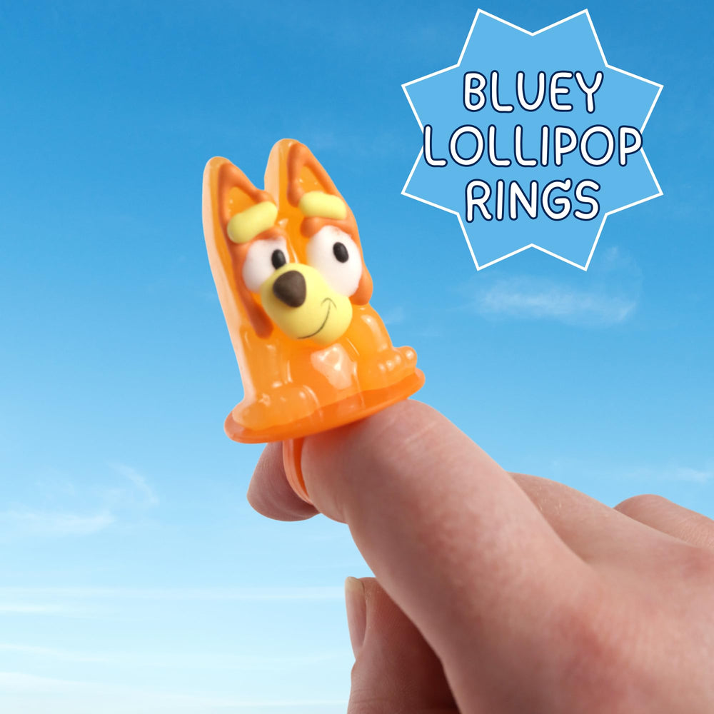 Galerie Bluey Lollipop Ring individually wrapped, preserving freshness for sharing.