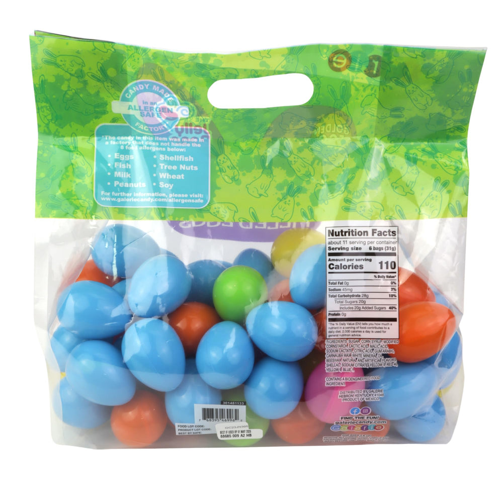 Galerie bright candy-filled Easter eggs for colorful hunts and baskets.