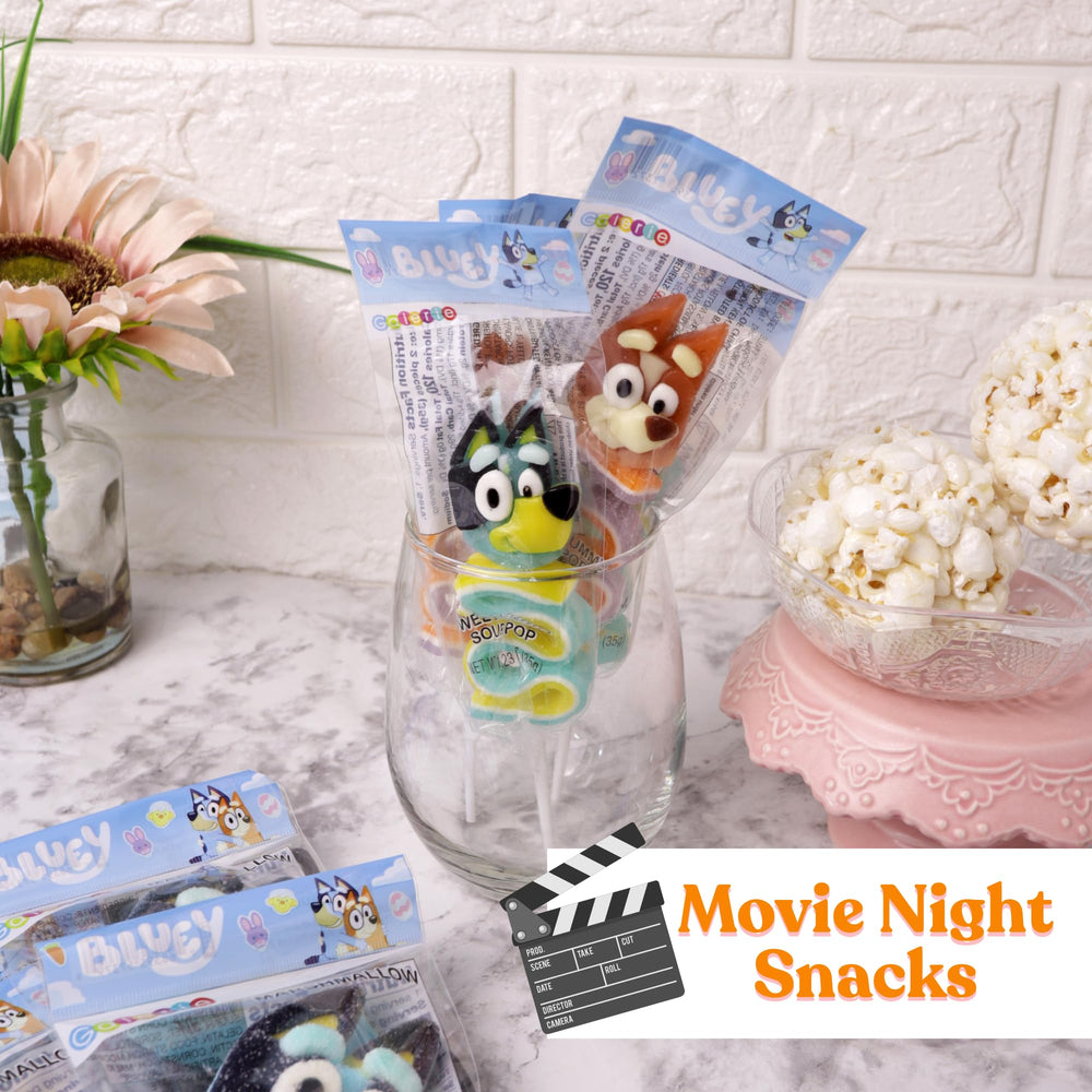 Candy skewers displayed for dessert tables and party decor