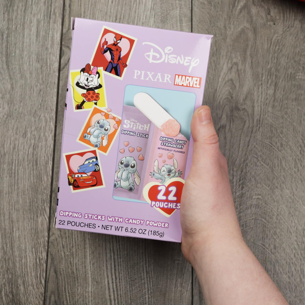 Galerie candy stick for dipping demonstrates easy use and shared fun.