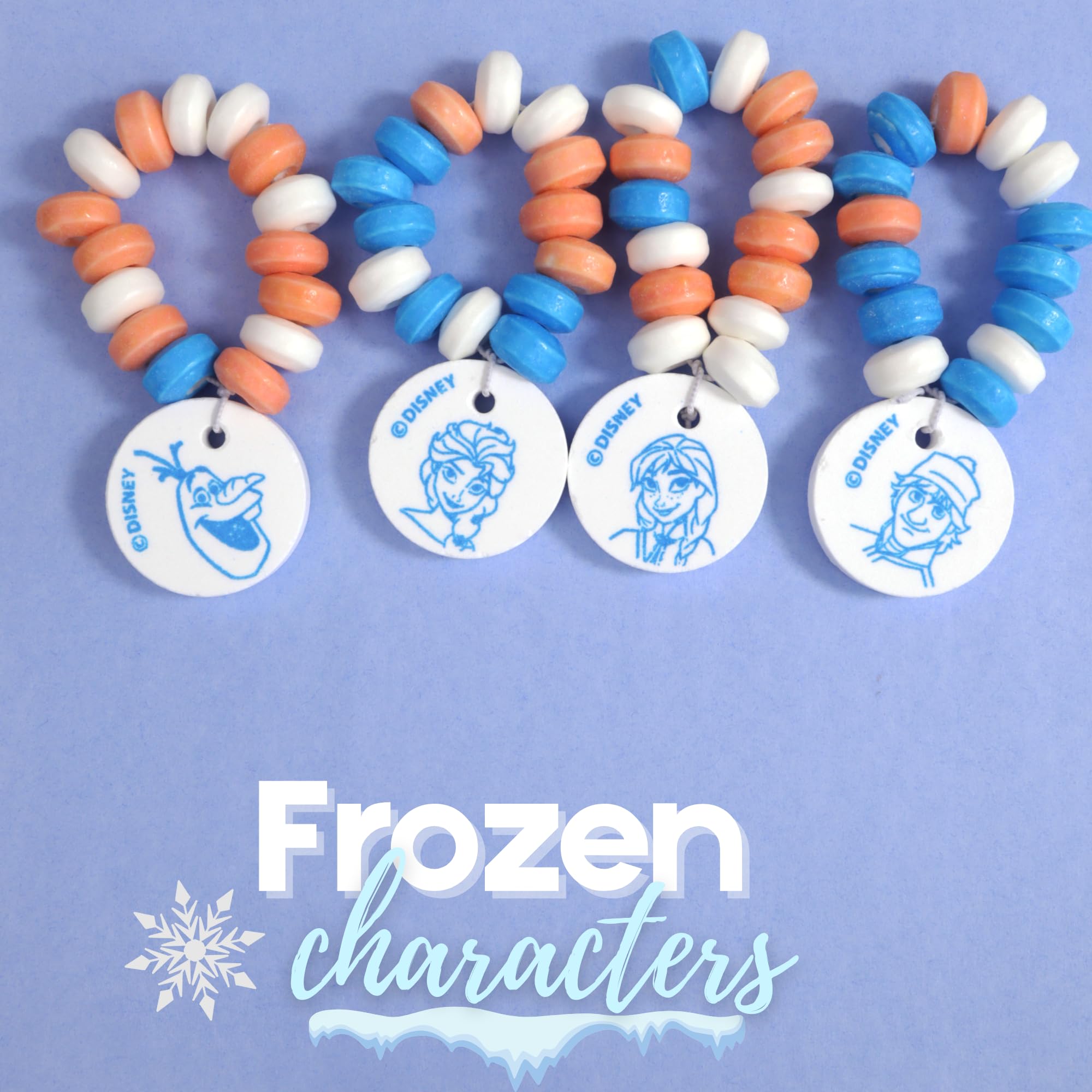 Galerie Disney Frozen bracelets twenty pieces simplify party planning and goody bags.