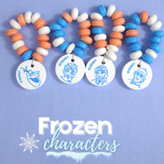 Galerie Disney Frozen bracelets twenty pieces simplify party planning and goody bags.