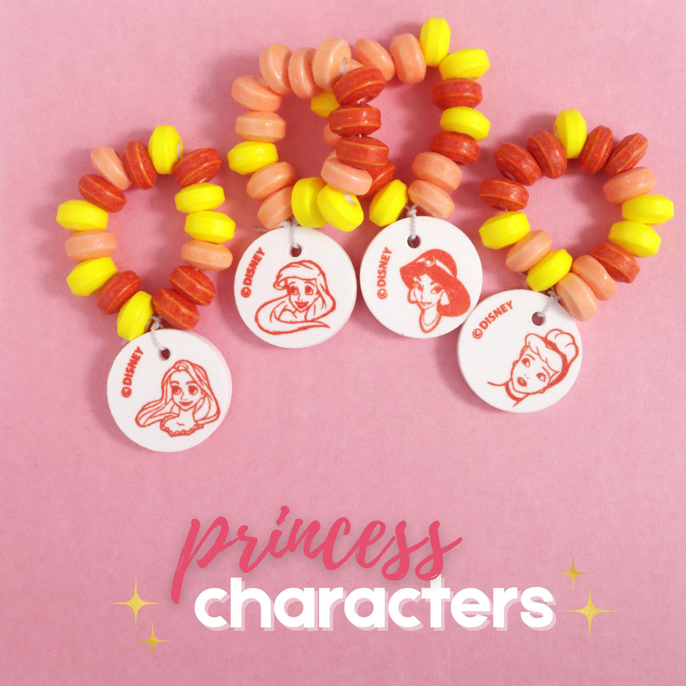 Individually wrapped candy bracelets for easy sharing and handling