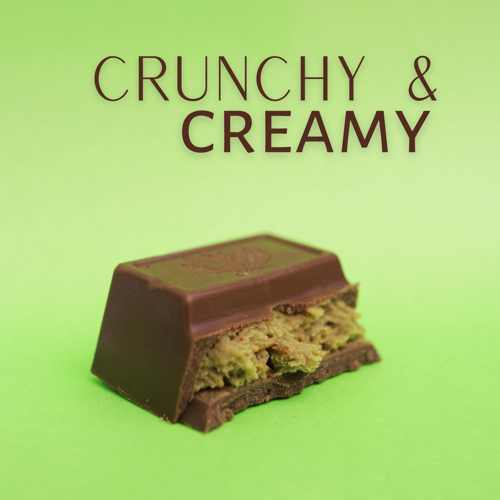 Galerie Dubai chocolate bar gift-ready packaging appeals to chocolate lovers.