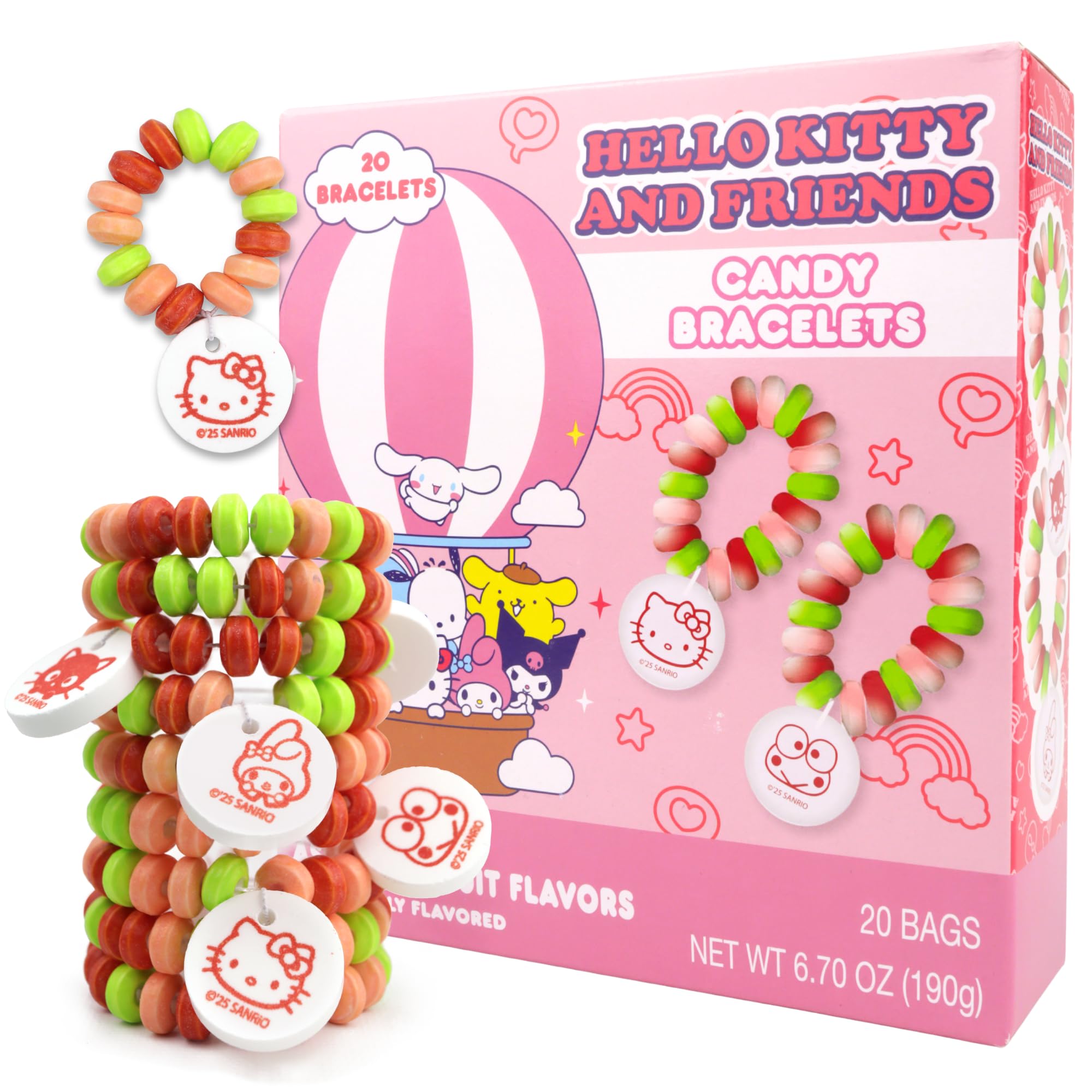 Galerie Hello Kitty candy bracelets ready for gifting and celebrations