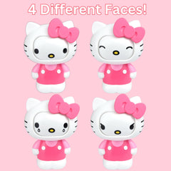 Galerie Hello Kitty candy dispenser showing assorted hard candies for a tasty surprise