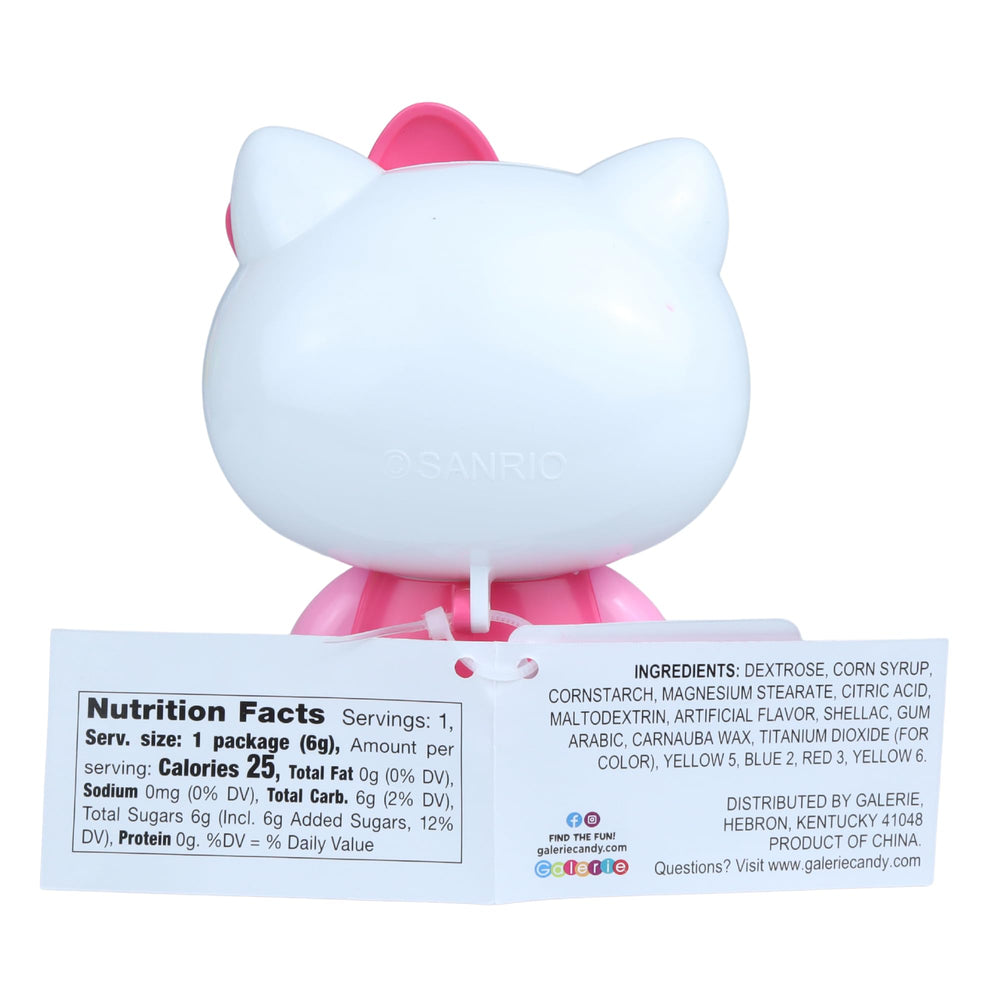Galerie Hello Kitty candy dispenser used as a party favor option