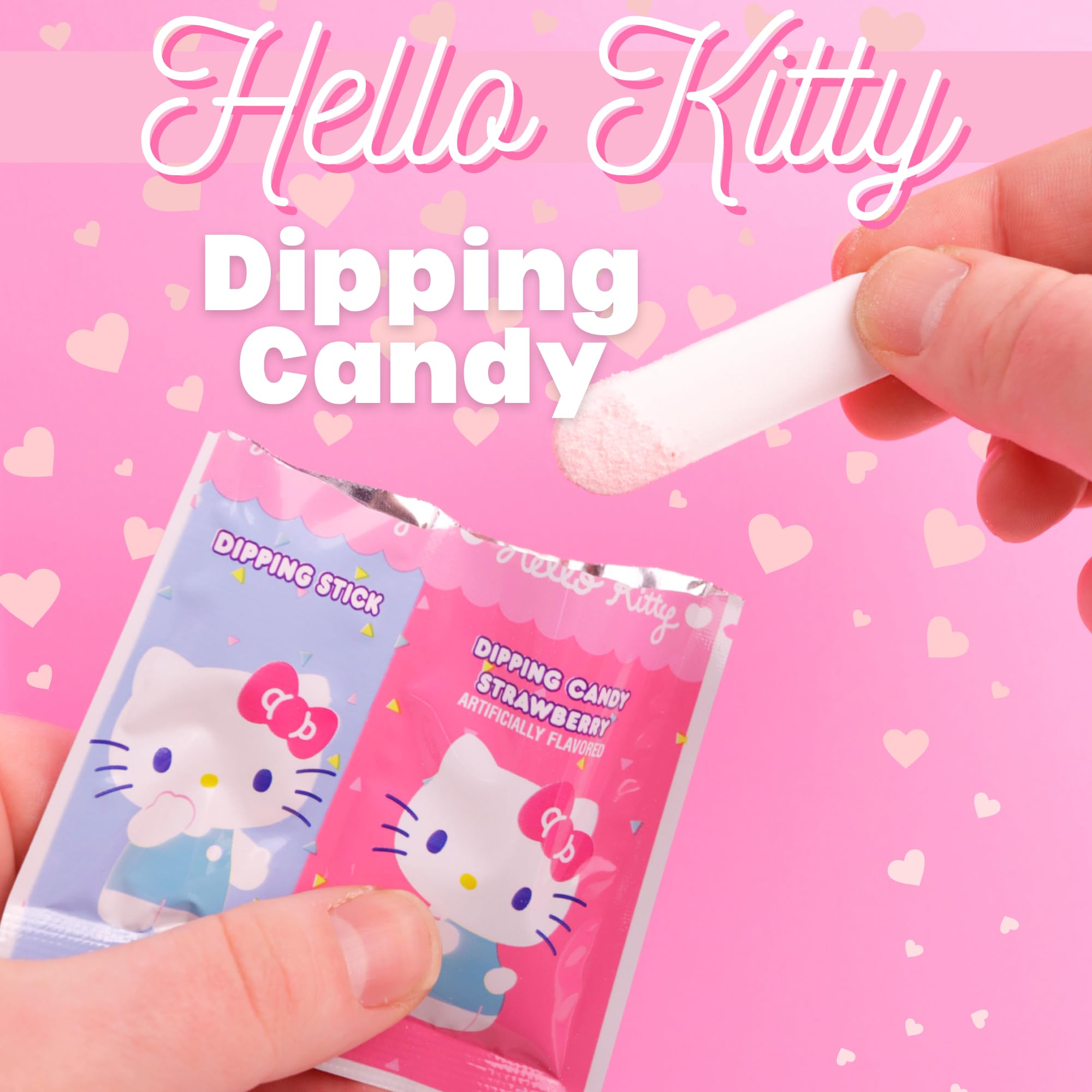Front view of Galerie Hello Kitty themed packaging with whimsical design
