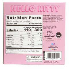 Galerie Hello Kitty valentine box top view for gift baskets