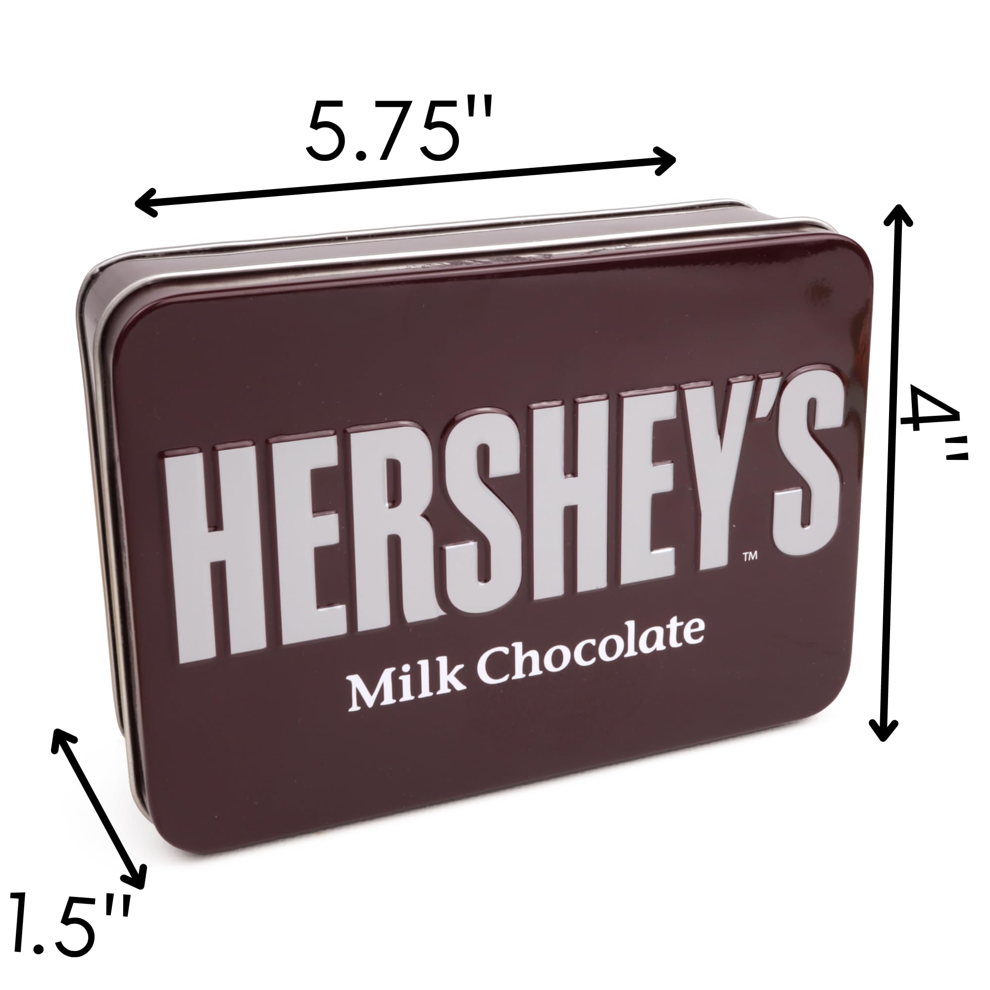 Galerie Hershey's Miniatures foil-wrapped chocolates closeup with nostalgic charm.