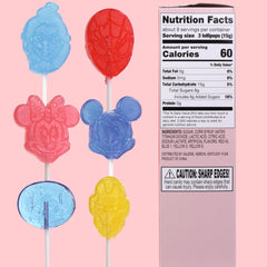 Galerie Marvel Pixar Disney lollipops showcase beloved characters for celebrations.