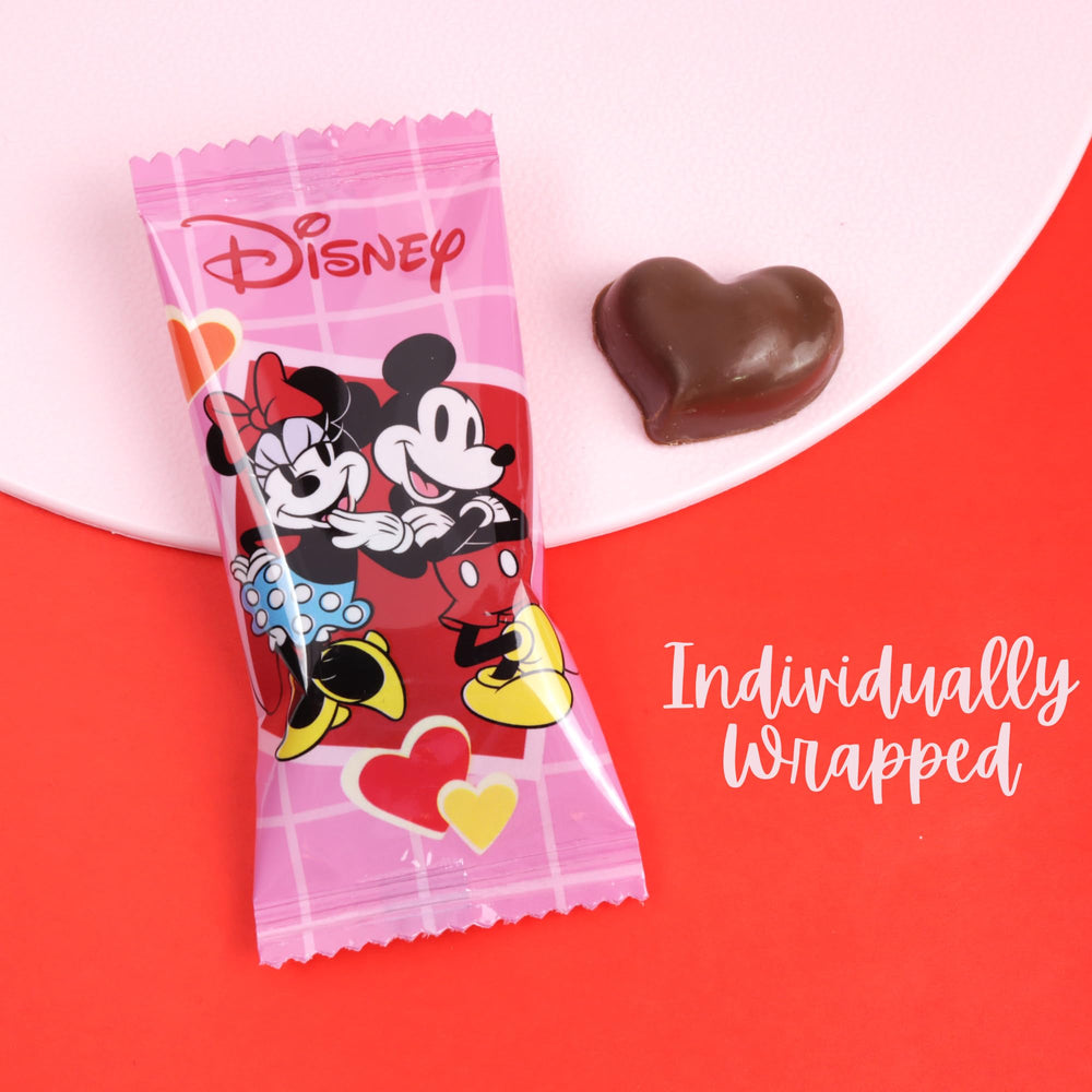 Galerie Mickey and Minnie tin back view, ready for gift-ready presentation.