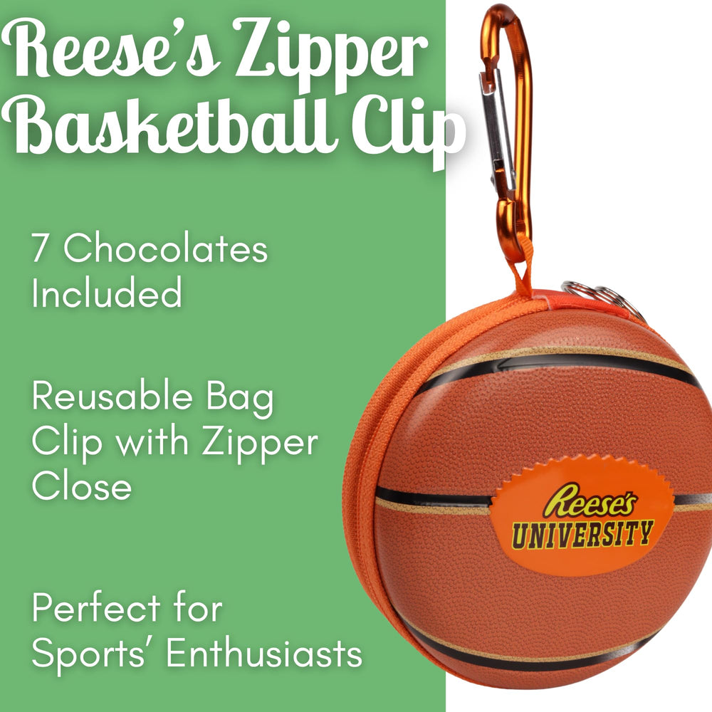 Individually wrapped Reese’s cups visible inside the pouch for convenience