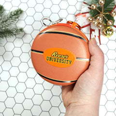 Reese’s pouch shown with clip for easy on-the-go attachment