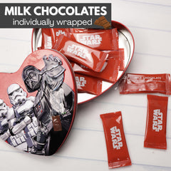 Tin features classic Star Wars artwork for display.