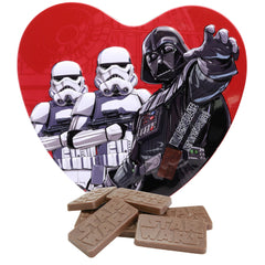 Galerie Star Wars valentines heart gift box with collectible tin.